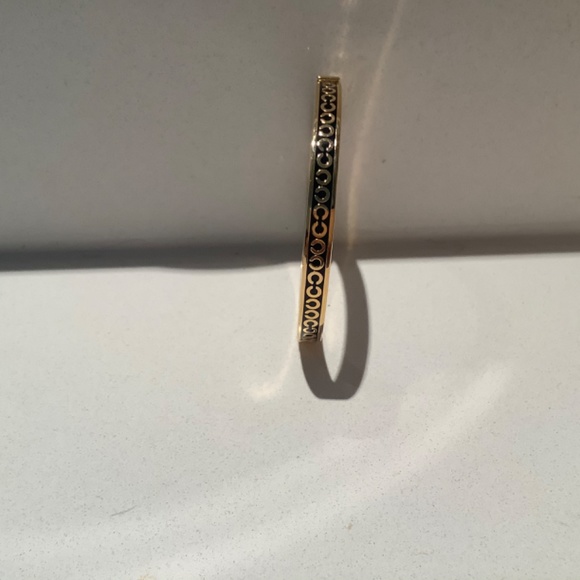 Coach Gold Bangle - Picture 2 of 3